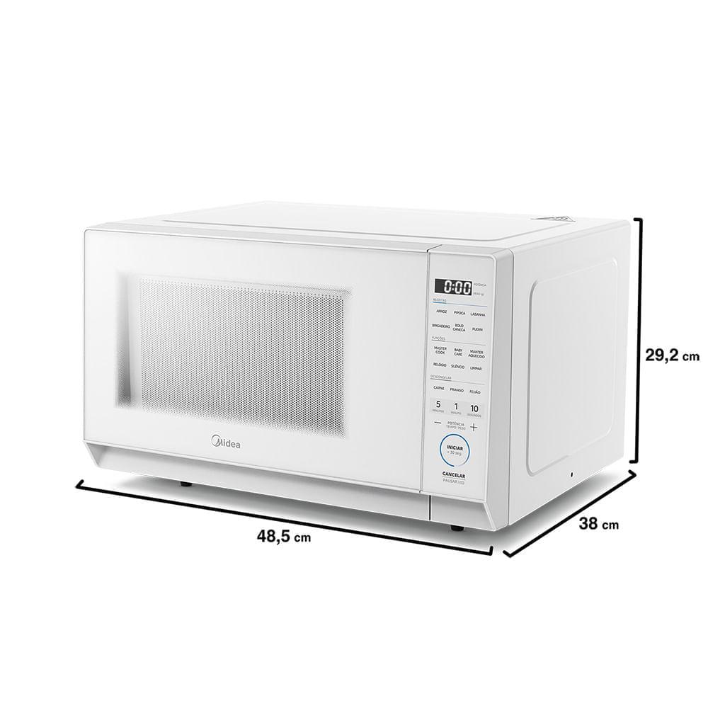 Micro-Ondas 27L Branco MasterCook Midea - 7