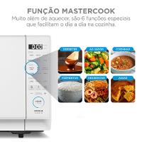 Micro-Ondas 27L Branco MasterCook Midea - 6