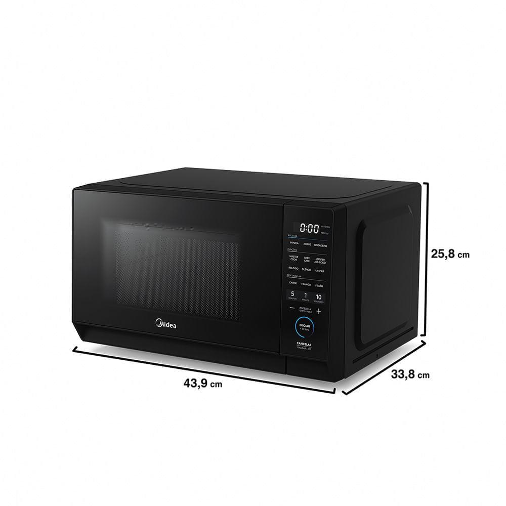 Micro-Ondas 20L Preto MasterCook Midea - 5