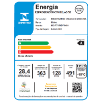 Geladeira Frost Free Duplex 491L Inverter Cor Inox Midea - 10