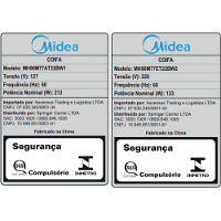 Coifa de Parede 90cm Black Inox Smart Pro Touch Midea - 2