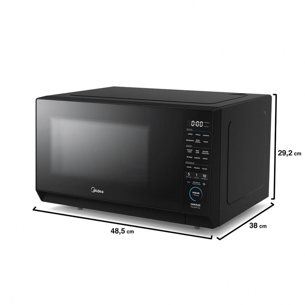Micro-Ondas 27L Preto MasterCook Midea - 6