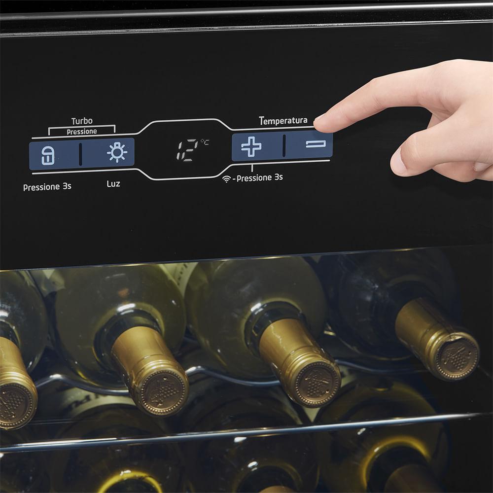 Adega de Vinho Climatizada 34 Garrafas Inverter Bivolt Midea - 3