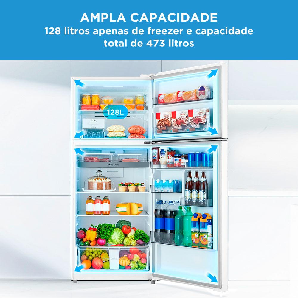 Geladeira Frost Free Duplex 473L Inverter Branco Midea - 6