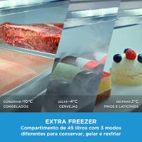 Geladeira Frost Free Duplex 491L Inverter Branca Midea - 6
