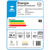 Geladeira Frost Free Duplex 491L Inverter Branca Midea - 10