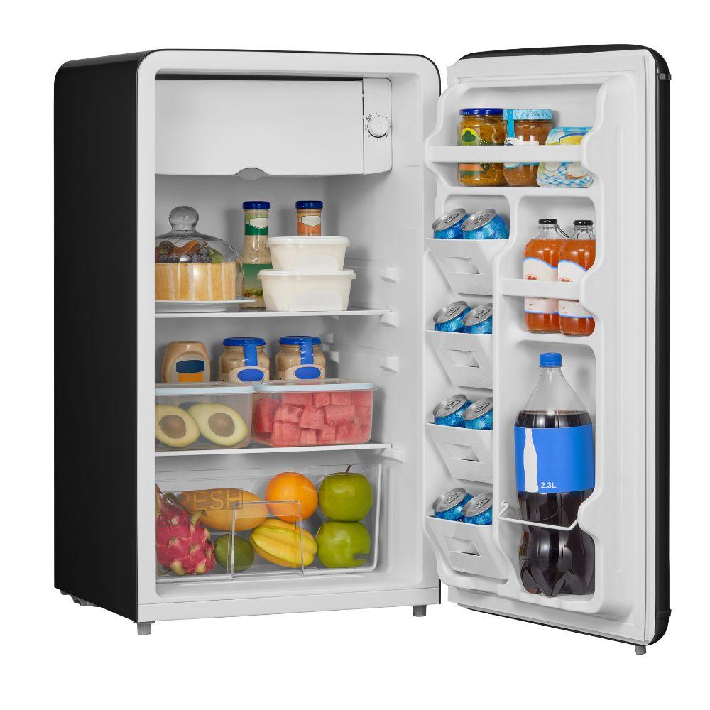 Frigobar Retrô Preto 93L Inverter Bivolt Midea - 3