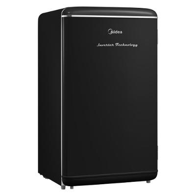 Frigobar Retrô Preto 93L Inverter Bivolt Midea
