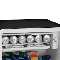 Frigobar Retrô Preto 93L Inverter Bivolt Midea - 7