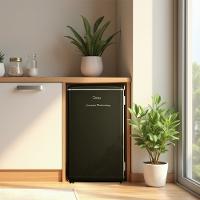 Frigobar Retrô Preto 93L Inverter Bivolt Midea - 8