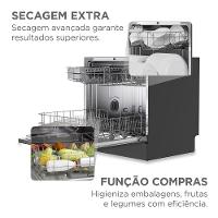 Lava Louças 8 Serviços Cinza Touch Plus Midea - 3