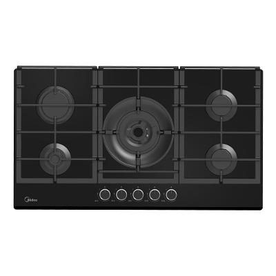 Cooktop 5 Bocas a Gás 90cm Volcano Bivolt Midea