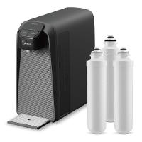 Kit Purificador de Água SlimPure Cinza + 3 filtros refis Midea - 3