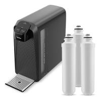 Kit Purificador de Água SlimPure Cinza + 3 filtros refis Midea - 5