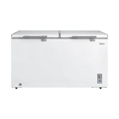 Freezer Horizontal 2 Portas 418L Inverter Bivolt Branco Midea
