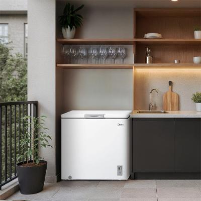 Freezer Horizontal 142L Inverter Bivolt Branco Midea