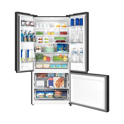 Geladeira Frost Free Multidoor 672L Inverter cor Black Inox Midea