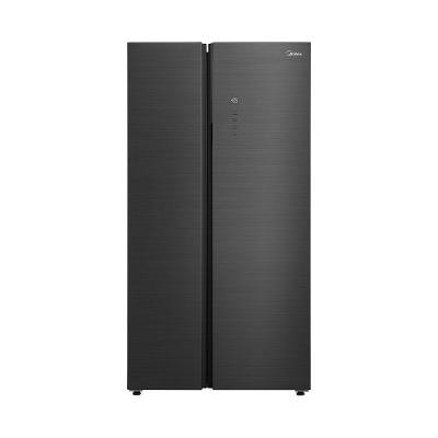 Geladeira Frost Free Side by Side 700L Inverter cor Black Inox Midea
