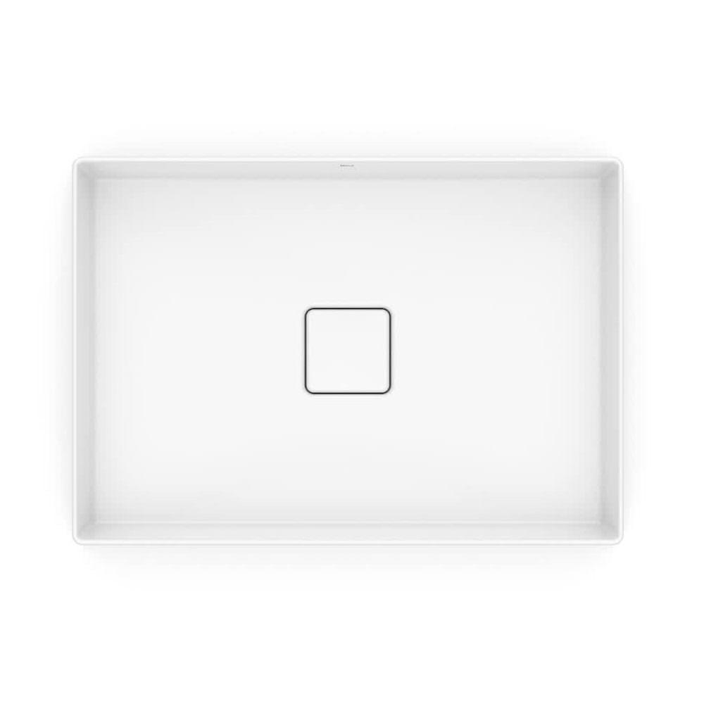 Cuba De Apoio S Mesa 51x36cm Roca T6 Terra Branco A32787z000 - 3