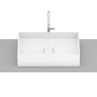 Cuba De Apoio S Mesa 51x36cm Roca T6 Terra Branco A32787z000 - 5