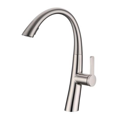 Torneira Misturador Gourmet Lexxa Em Aco Escovado Lx5588nb