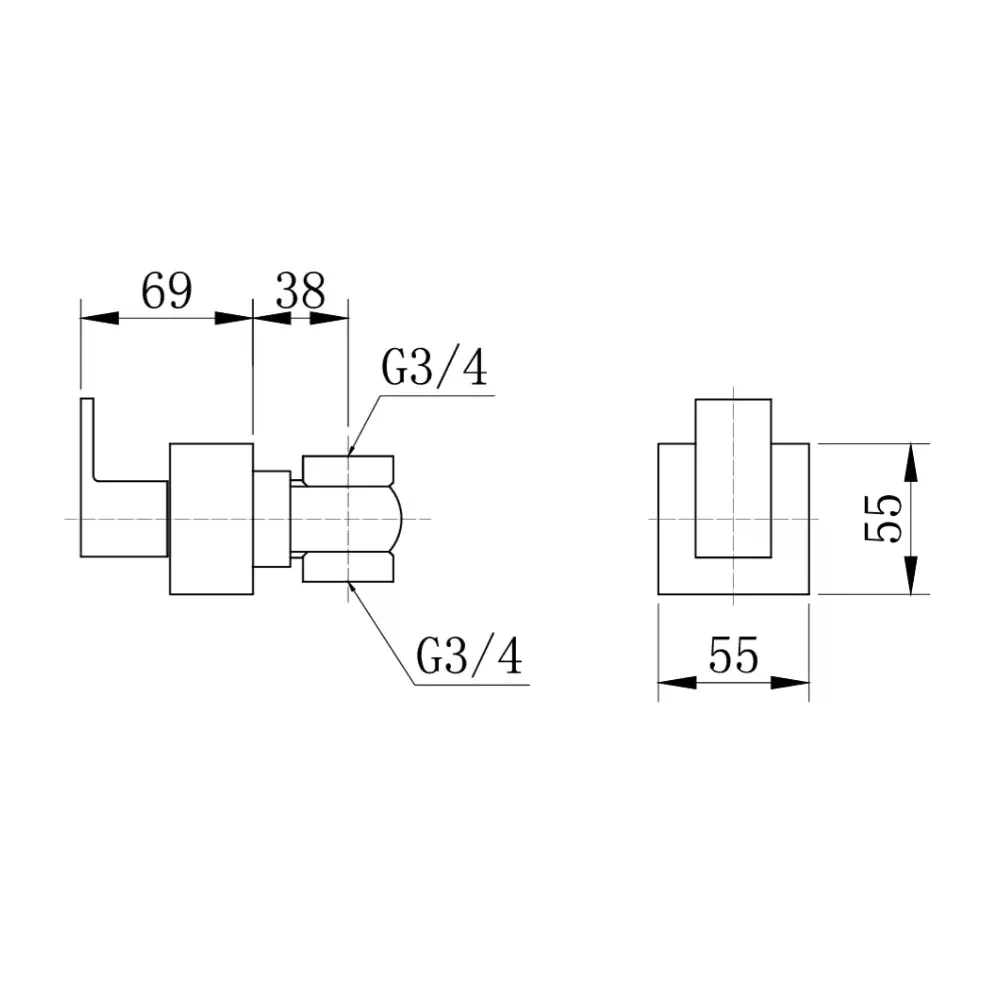 Acabamento Para Registro Dax Base Deca Havel Gold Dax-4916-hv-gd - 4