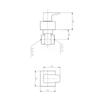 Acabamento Para Registro Dax Iguacu Black Dax-4916-ig-bl - 4