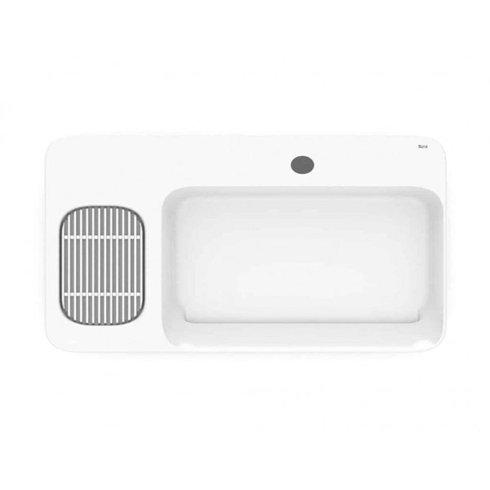 Cuba De Apoio Roca 600x420 Infinity Branco Matte A327273628 - 3