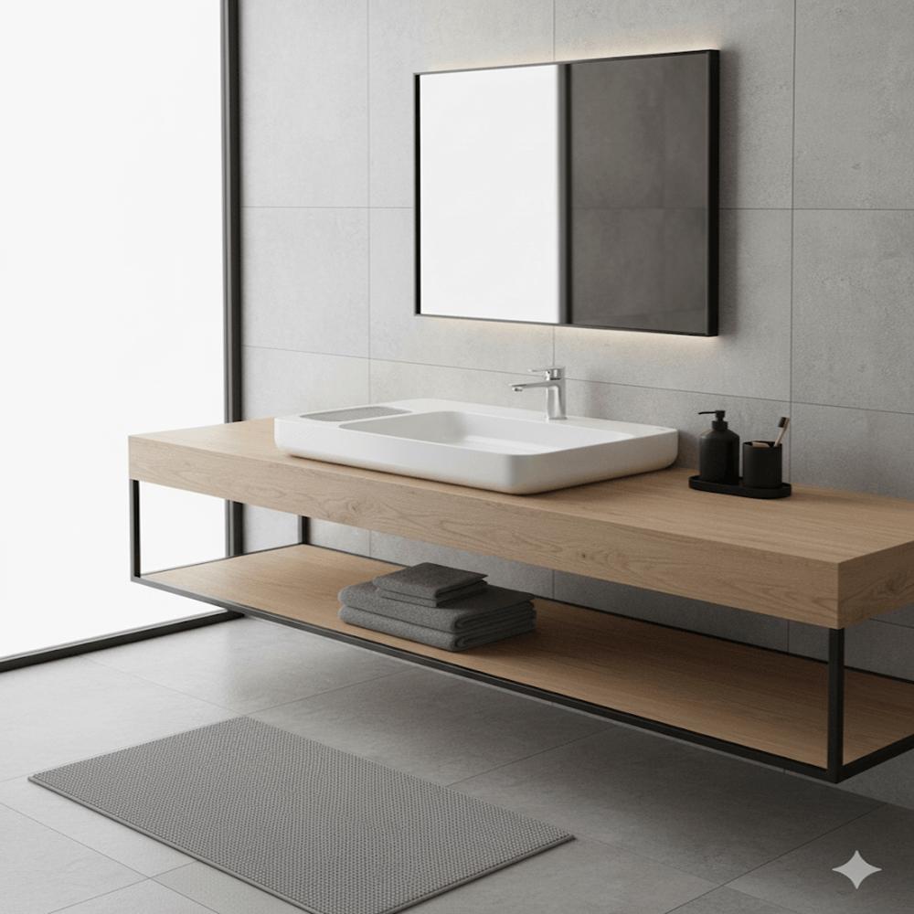 Cuba De Apoio Roca 600x420 Infinity Branco Matte A327273628 - 9