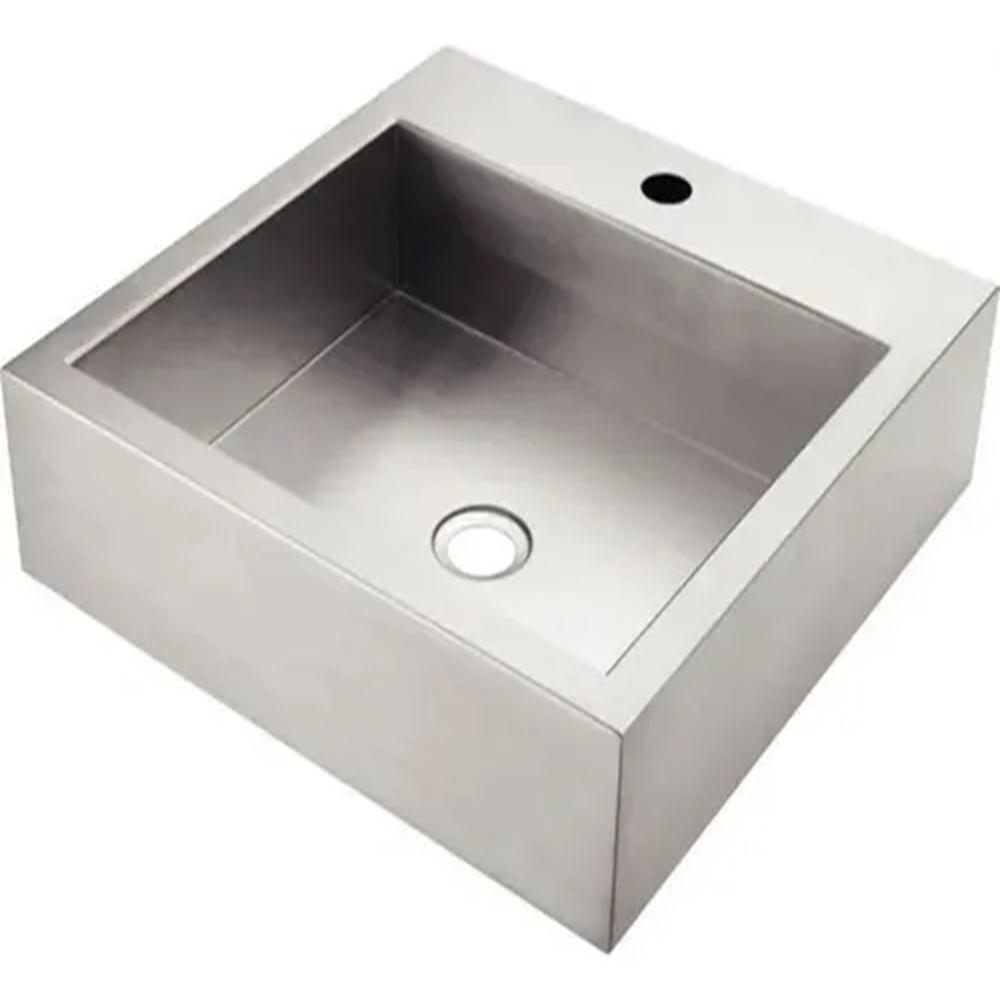 Cuba De Apoio Tramontina Aço Inox 45x45 Acetinado 94130/107 - 1