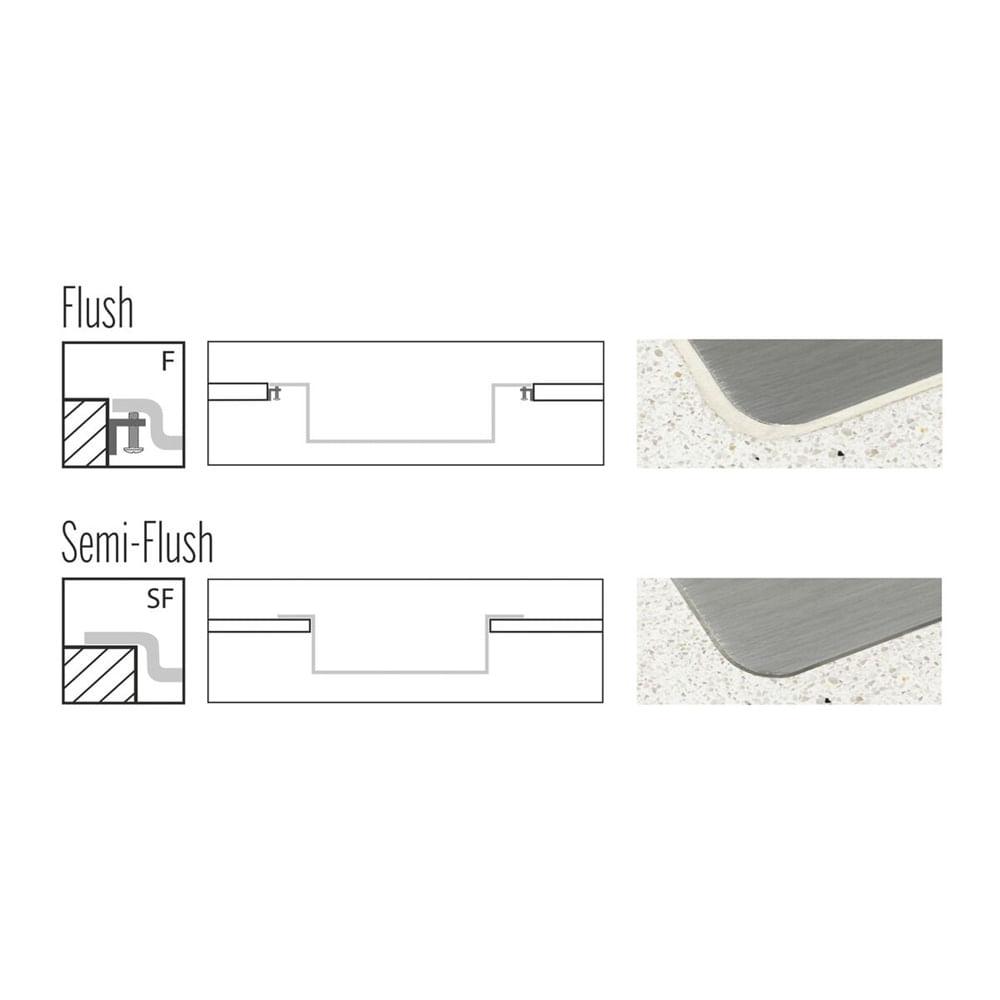 Cuba Inox Tramontina Quadrum Rose Gold 50x40 94007403 - 3