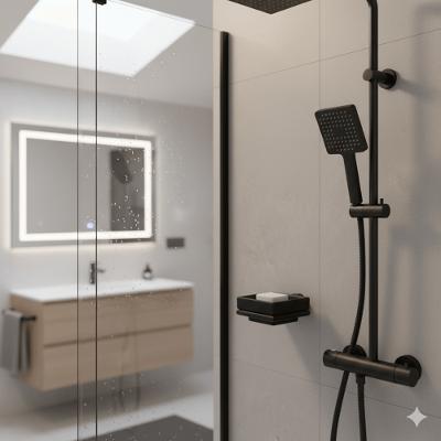 Saboneteira Deca C/Louça Slim Black Mt 2011.bl.slim.mt