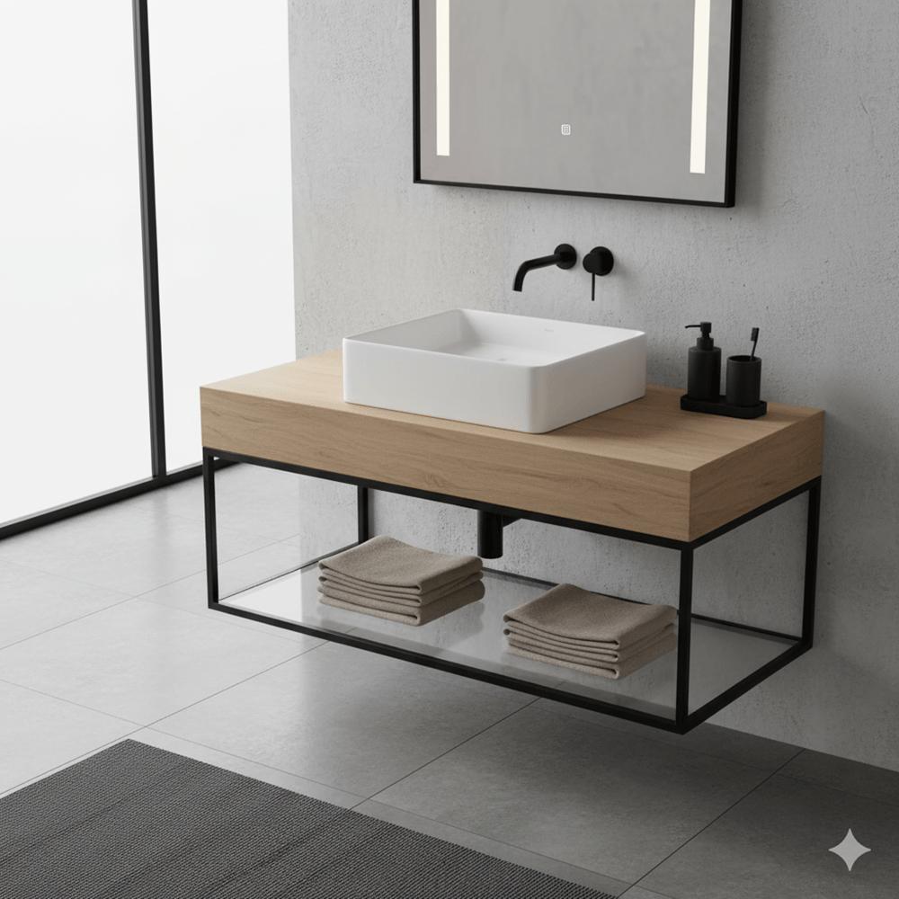 Cuba De Apoio Quadrada 40x40 Docolflow Branca 12020505026 - 2