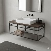 Cuba De Apoio Retangular 60x40 Docolflow Branca 12020511026 - 2