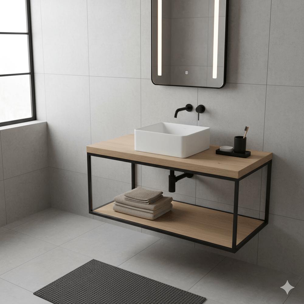 Cuba De Apoio Quadrada 30x30 Docolflow Branca 12020504026 - 2