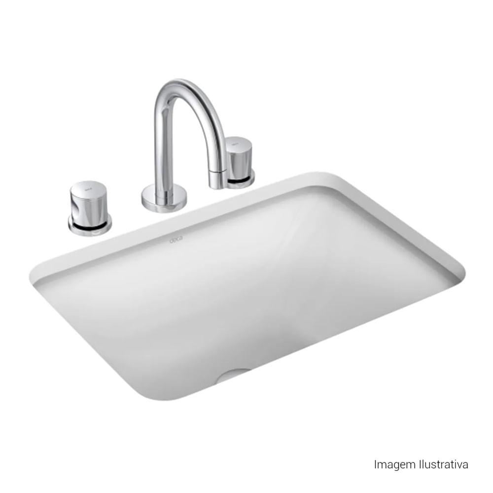 Cuba De Embutir Retangular 48x35,5cm Deca Branco L.375.17 - 2