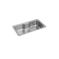 Cuba Deca P/ Cozinha Ret 80x40cm C/ Deck Facile Inox Cc.661.80.dk.inx - 3