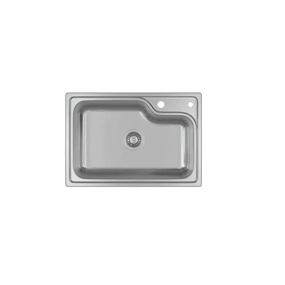 Cuba Deca Inox P/ Cozinha 60x40cm C/deck Facile-inx 660.60.dk.inx - 1