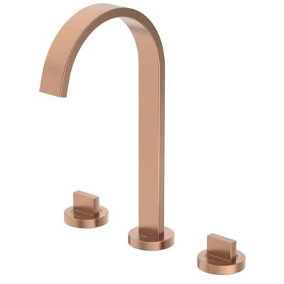 Misturador Celite De Mesa Bica Alta Rose Gold Mt B5019F3R2B