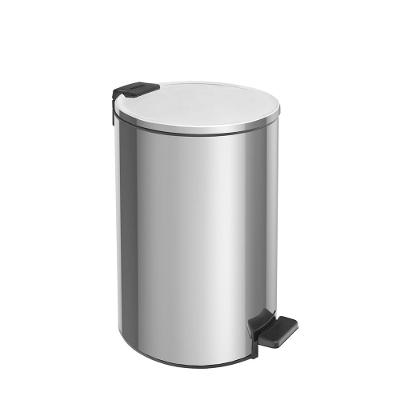 Lixeira C/Pedal Tramontina 20L Loop Aço Inox Polido 94547020