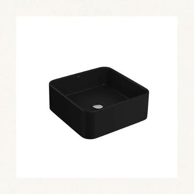 Cuba De Apoio Quadrada Deca Preto Ébano Fosco L.260.94