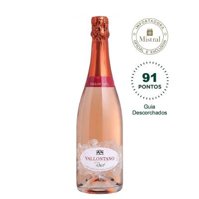 Vinho Vallontano Espumante Rosé Brut (Vallontano) 750ml