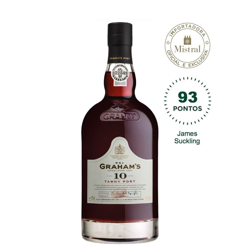 Vinho Graham's 10 Years Old Tawny (Graham's) 750ml - 1