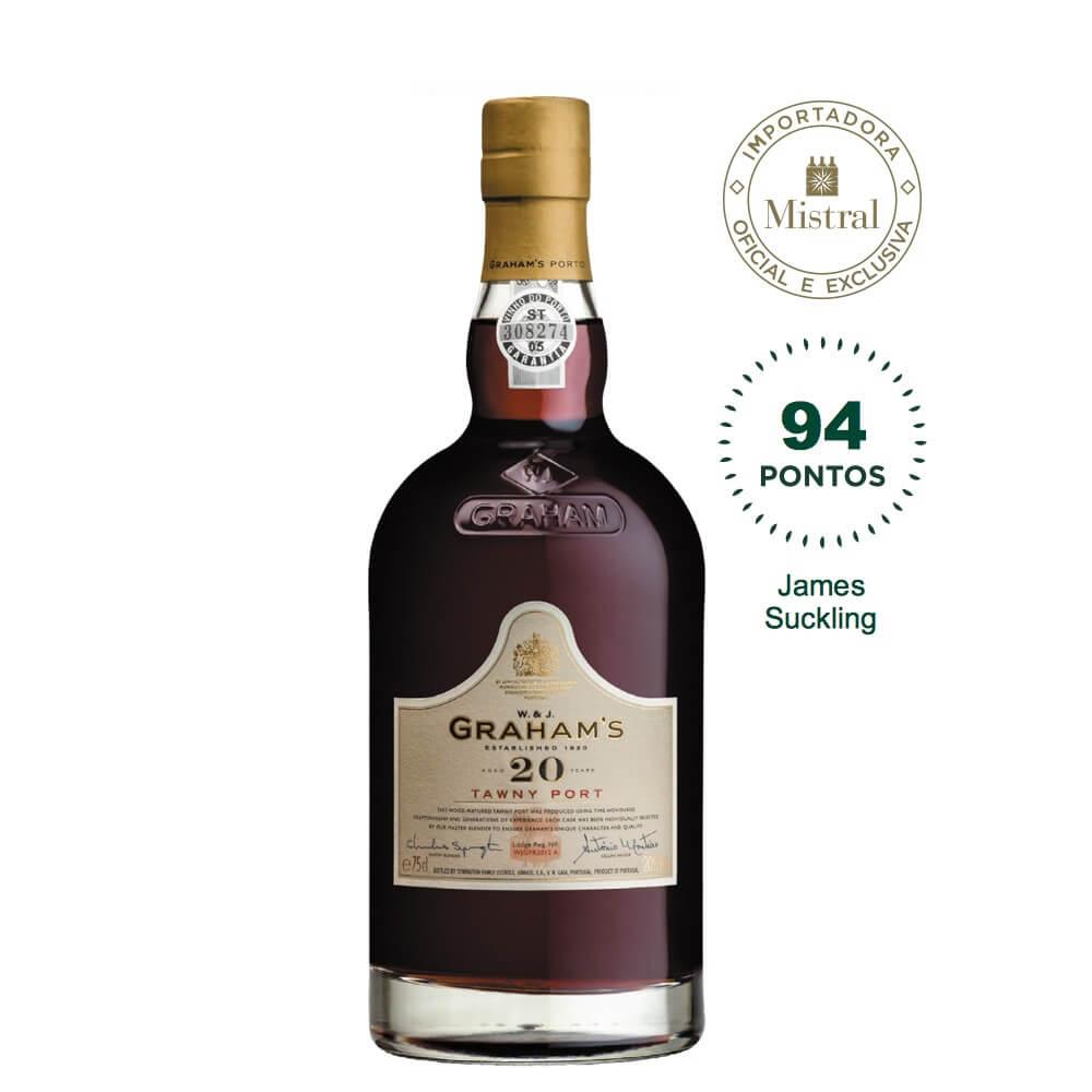 Vinho Graham's 20 Years Old Tawny (Graham's) 750ml - 1
