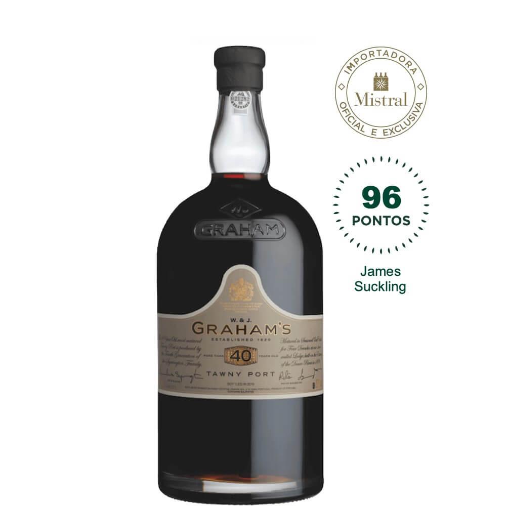 Vinho Graham's 40 Years Old Tawny - 4,5l (Graham's) 4500ml - 1