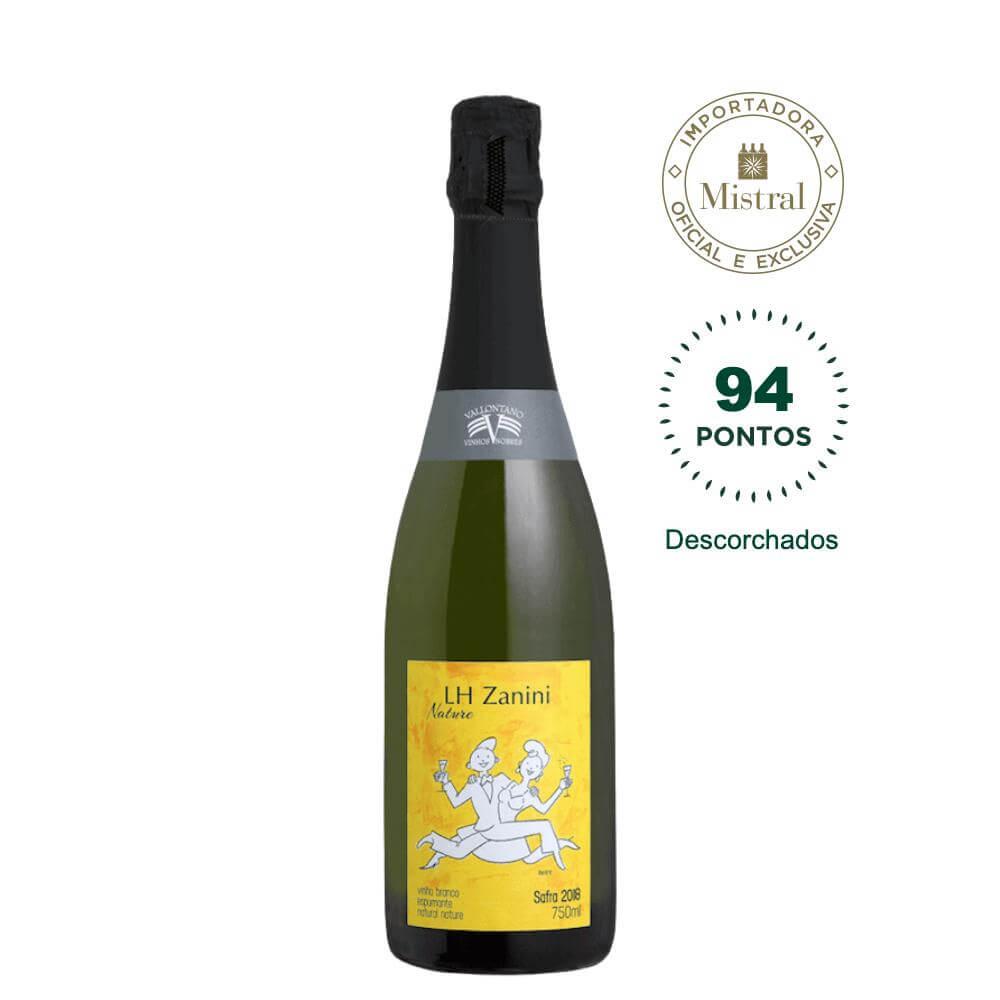 Vinho Vallontano Espumante Nature LH Zanini 2021 (Vallontano) 750ml - 1