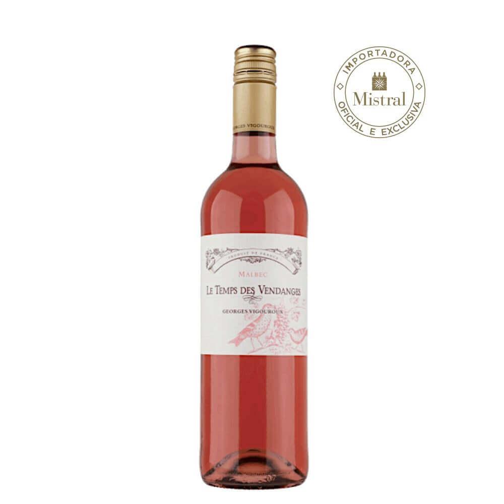 Vinho Le Temps des Vendanges Rosé 2021 (Georges Vigouroux) 750ml - 1