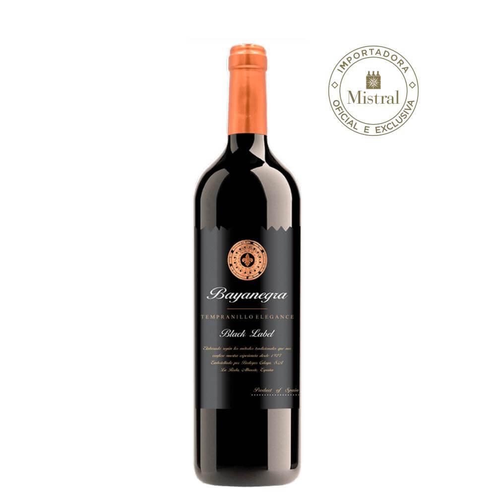 Vinho Bayanegra Tempranillo Elegance Black Label 2023 (Bodegas Celaya) 750ml - 1