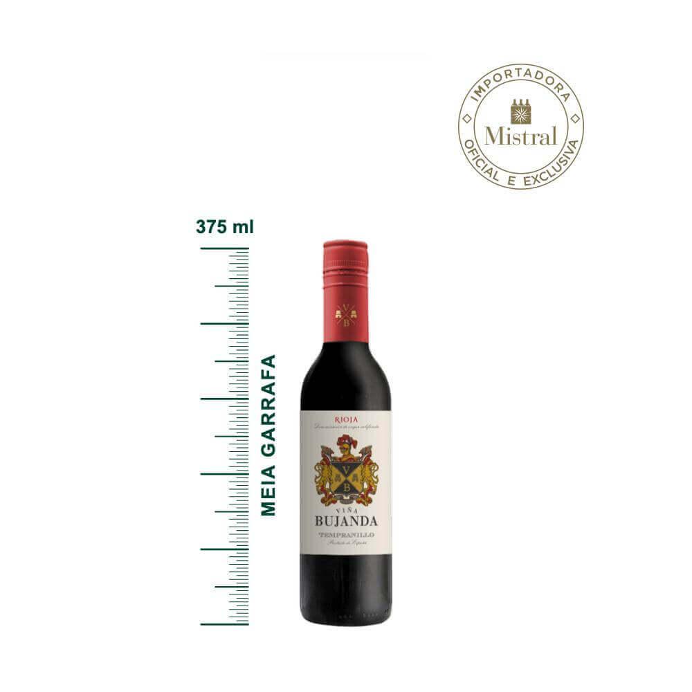 Vinho Viña Bujanda Tinto 2023 - Meia gfa. (Viña Bujanda) 375ml - 1