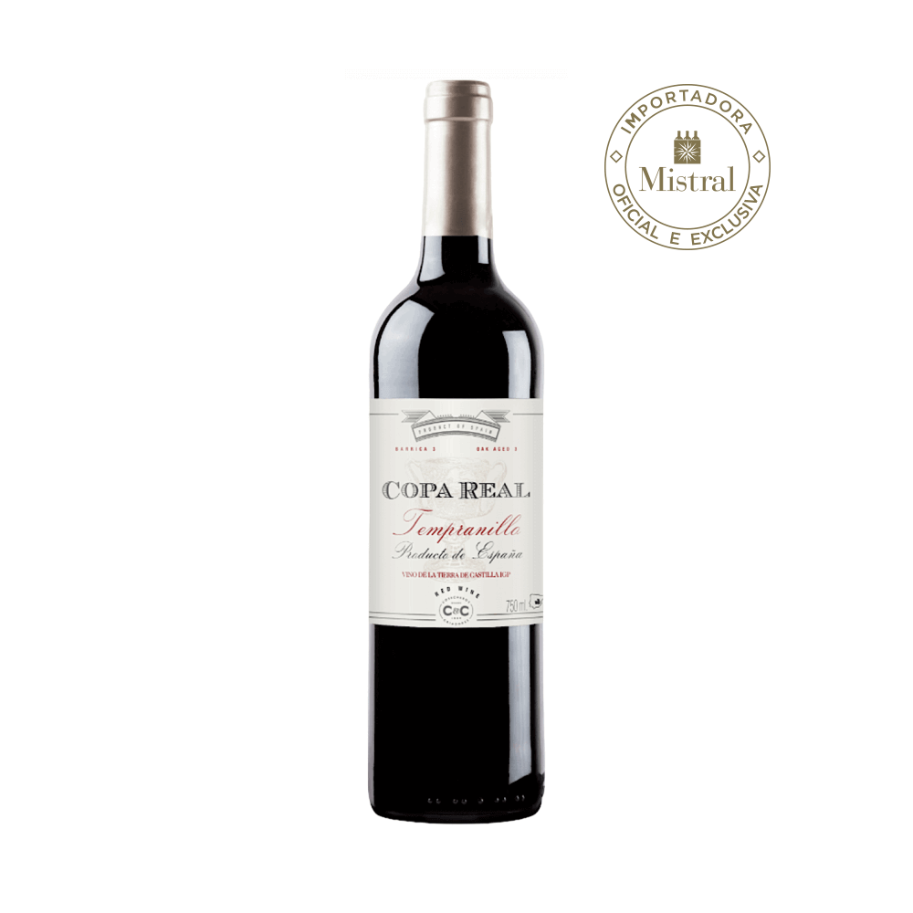 Vinho Copa Real Plata Tempranillo 2019 (Cosecheros y Criadores Martinez Bujanda) 750ml - 3